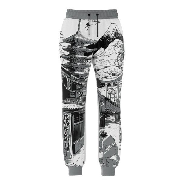 Japan Street Sweatpants For Discount