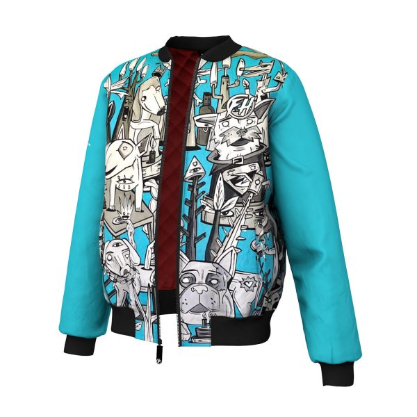 Doggo Heaven Bomber Jacket Discount - Image 2