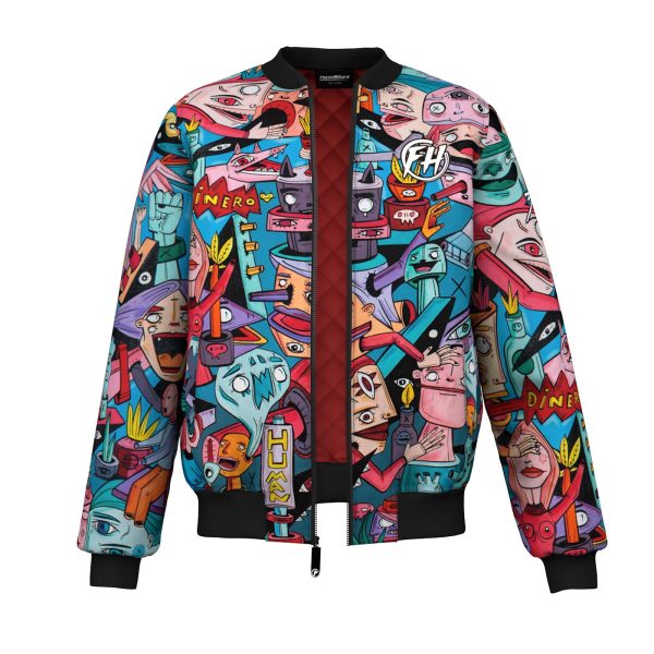 Dinero Bomber Jacket For Discount