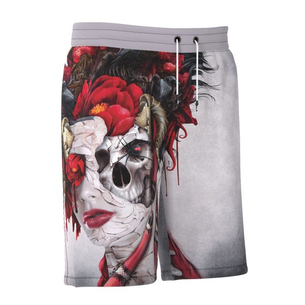 Queen Of Snakes And Black Widow Shorts Online Hot Sale - Image 2