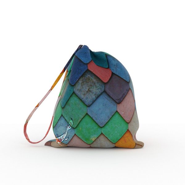Tiled Wall And Koi Windbreaker Online Sale - Image 4