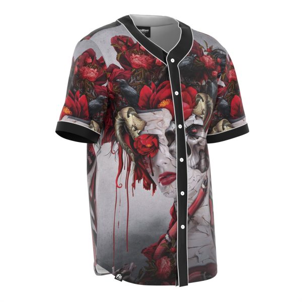Queen Of Snakes And Black Widow Jersey Fashion - Image 2