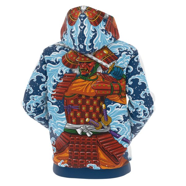 Samurai Wave Hoodie For Sale - Image 2