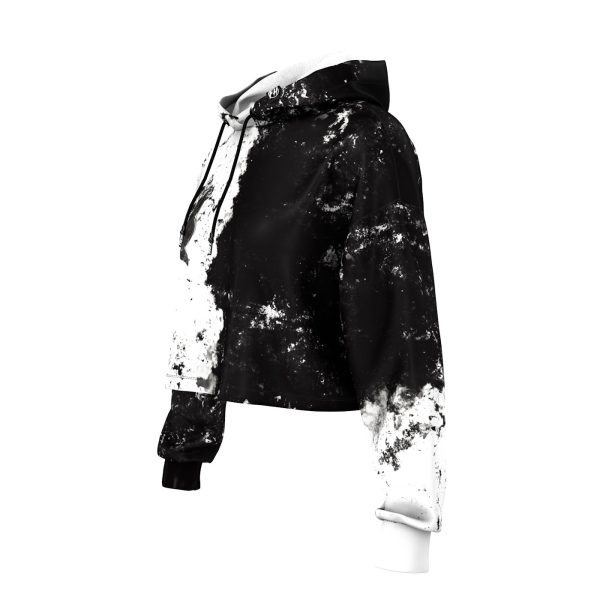 Forward Or Backward Cropped Hoodie Fashion - Image 2