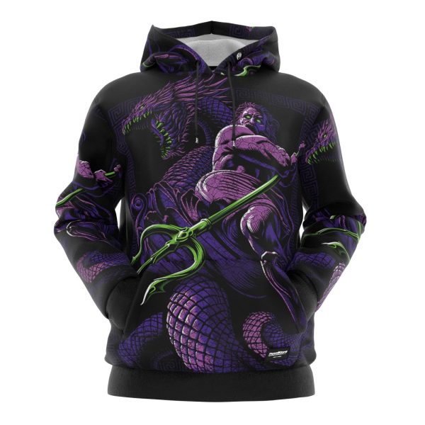 Poseidon Dragon Hoodie Cheap