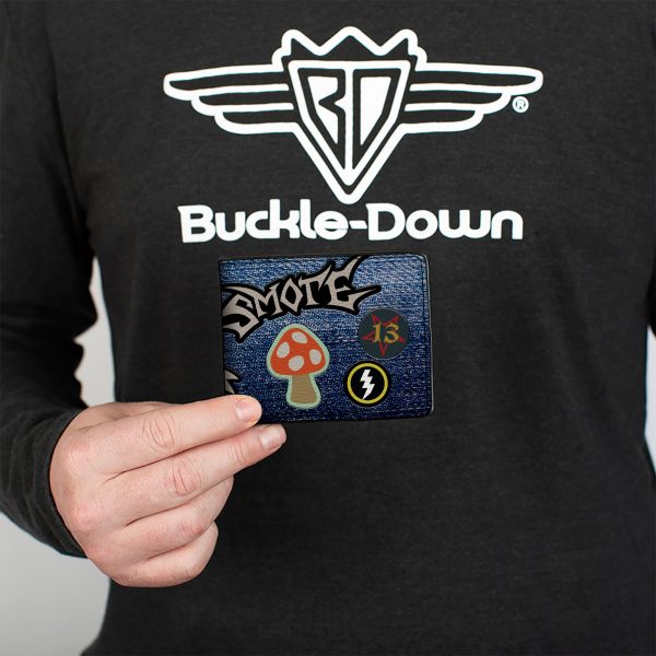 Bi-Fold Wallet - Onward Barley s Vest 8-Patches Denim Multi Color Online Sale - Image 3