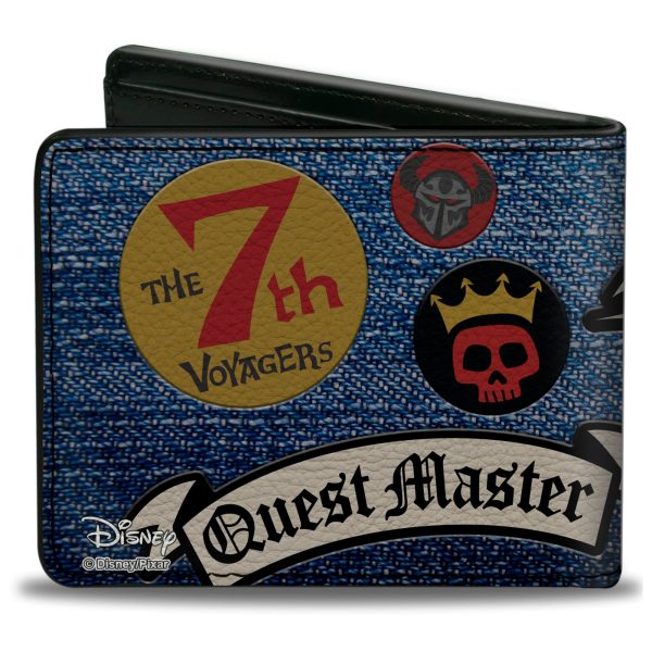 Bi-Fold Wallet - Onward Barley s Vest 8-Patches Denim Multi Color Online Sale - Image 2